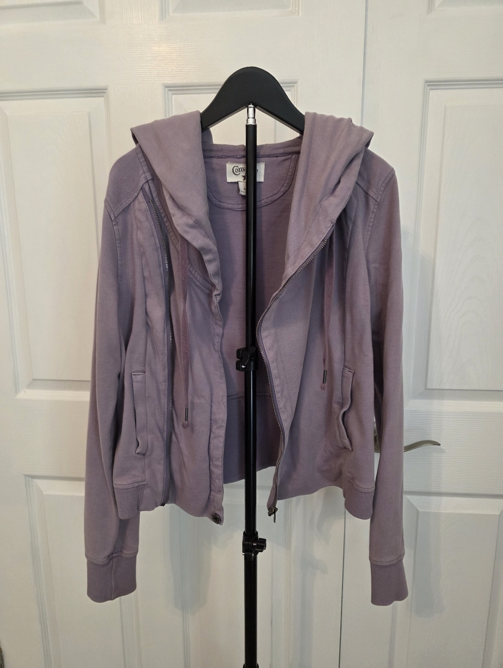 Converse Cozy Lavender Hooded Jacket